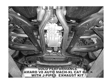 Load image into Gallery viewer, MACH-XL with J-Pipes CAT Back Exhaust Camaro L99 Automatic 2010-2015 - Black Ops Auto Works