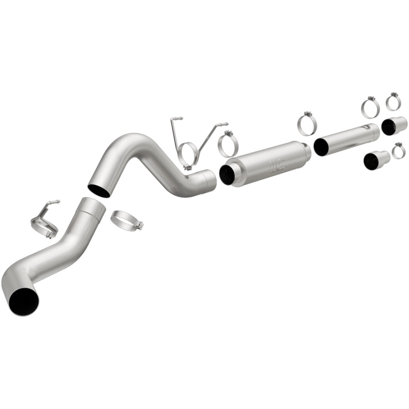 MagnaFlow 03-07 Dodge Ram 2500/3500 5.9L Catback 5in Single Passenger Side Rear Exit Exhaust - Black Ops Auto Works