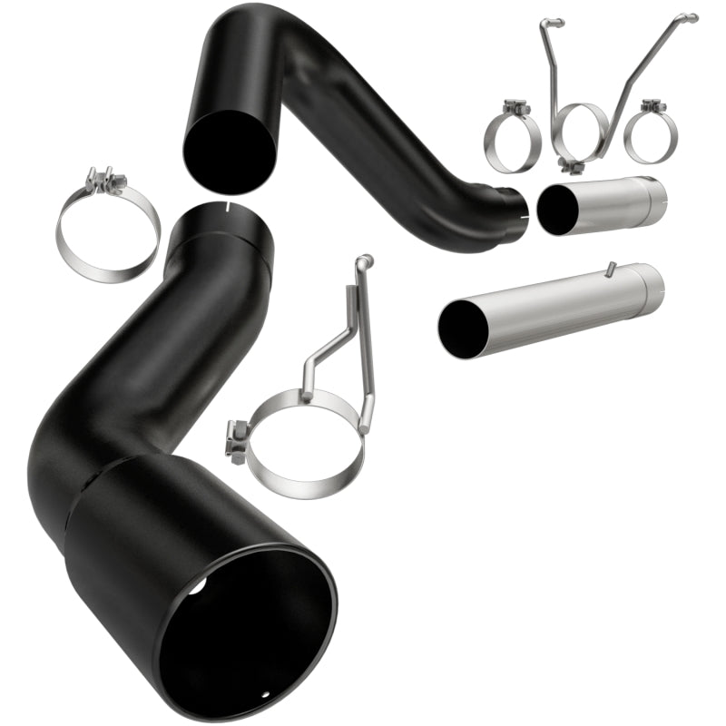 MagnaFlow 07-10 Dodge 2500/3500 409 SS DPF Back 5in Single Exit Exhaust- Black - Black Ops Auto Works