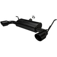 Load image into Gallery viewer, MagnaFlow 07-17 Jeep Wrangler JK 3.8/3.6L Dual Split Rear Exit Black Axle-Back Exhaust - Black Ops Auto Works