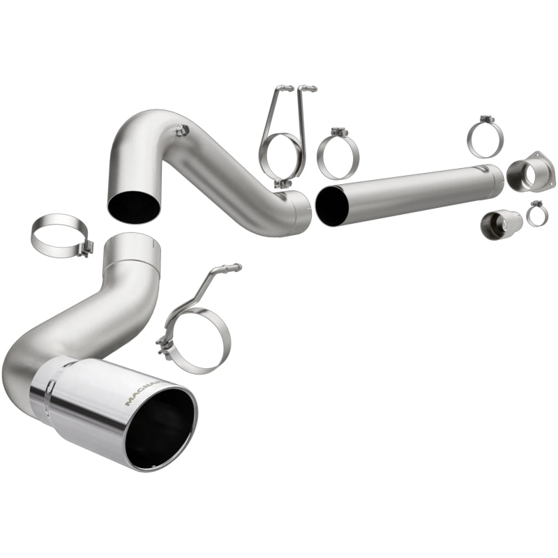 MagnaFlow 08-17 Ford F-250/F-350/F-450 6.4L/6.7L DPF-Back SS 5in Single Passenger Side Rear Exit - Black Ops Auto Works