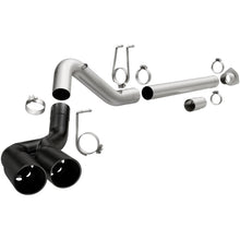 Load image into Gallery viewer, MagnaFlow 08-18 Ford F-250/F-350/F-450 4.6L/6.7 DPF-Back Black 4in Dual Single Rear Exit - Black Ops Auto Works