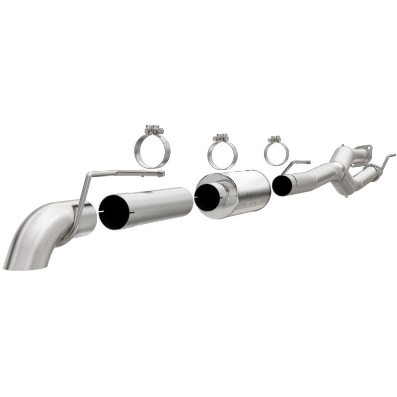 MagnaFlow 11-16 Ford F-250 6.2L 3.5in Single P/S Off Road Pro Series Performance C/B Exhaust - Black Ops Auto Works