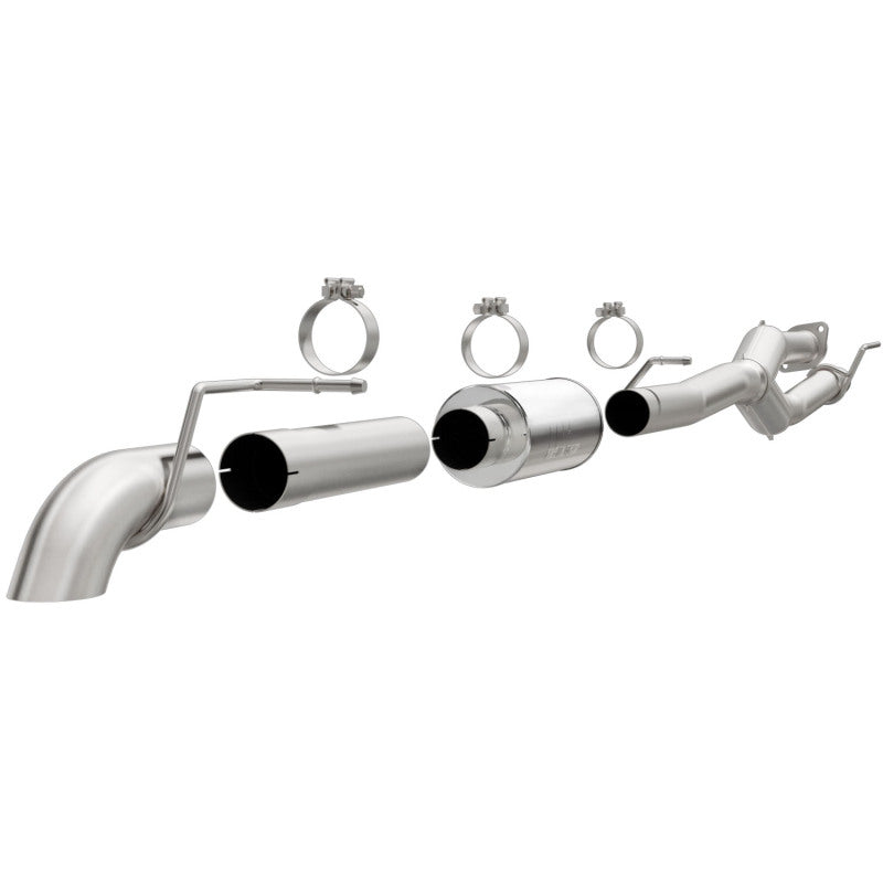 MagnaFlow 11-16 Ford F-250 6.2L 3.5in Single P/S Off Road Pro Series Performance C/B Exhaust - Black Ops Auto Works