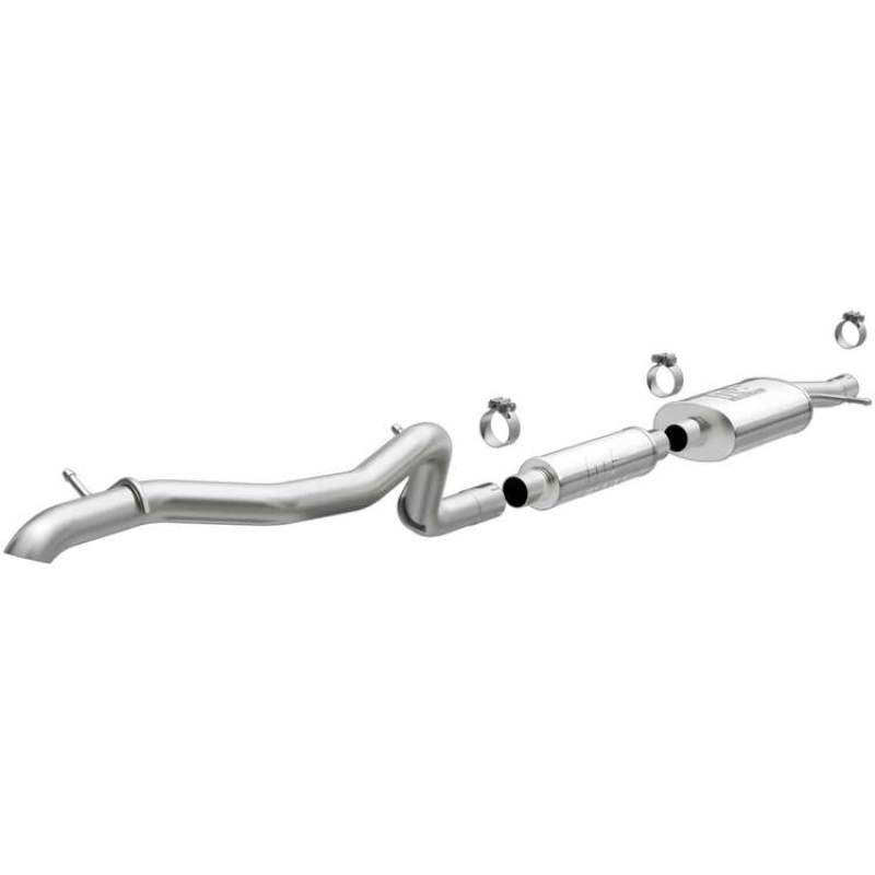 MagnaFlow 12-18 Jeep Wrangler 2.5in Overland Series Cat-Back Exhaust - Black Ops Auto Works