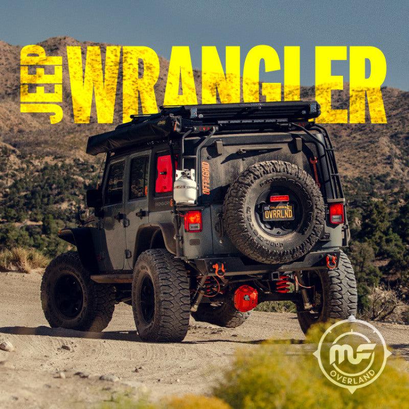 MagnaFlow 12-18 Jeep Wrangler 2.5in Overland Series Cat-Back Exhaust - Black Ops Auto Works