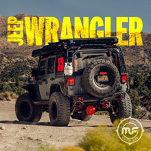 Load image into Gallery viewer, MagnaFlow 12-18 Jeep Wrangler 2.5in Overland Series Cat-Back Exhaust - Black Ops Auto Works