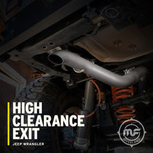 Load image into Gallery viewer, MagnaFlow 12-18 Jeep Wrangler 2.5in Overland Series Cat-Back Exhaust - Black Ops Auto Works