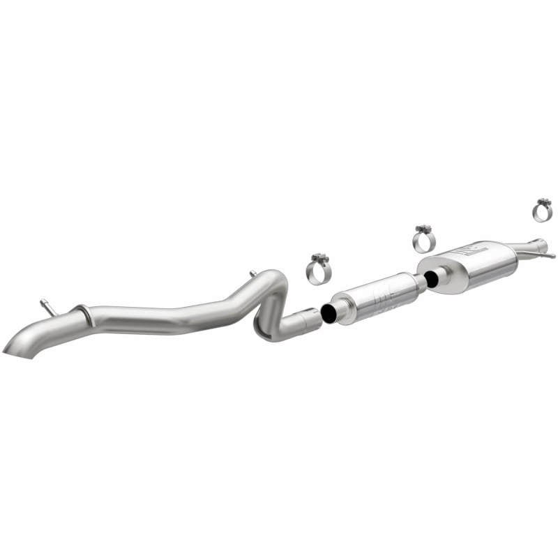 MagnaFlow 12-18 Jeep Wrangler 2.5in Overland Series Cat-Back Exhaust - Black Ops Auto Works