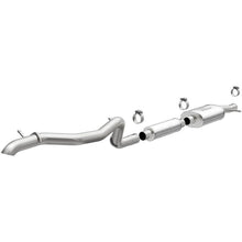 Load image into Gallery viewer, MagnaFlow 12-18 Jeep Wrangler 2.5in Overland Series Cat-Back Exhaust - Black Ops Auto Works