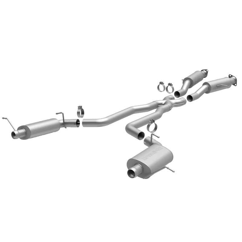 MagnaFlow 12 Jeep Grand Cherokee V8 6.4L Dual Split Rear Exit Stainless Cat Back Performance Exhaust - Black Ops Auto Works