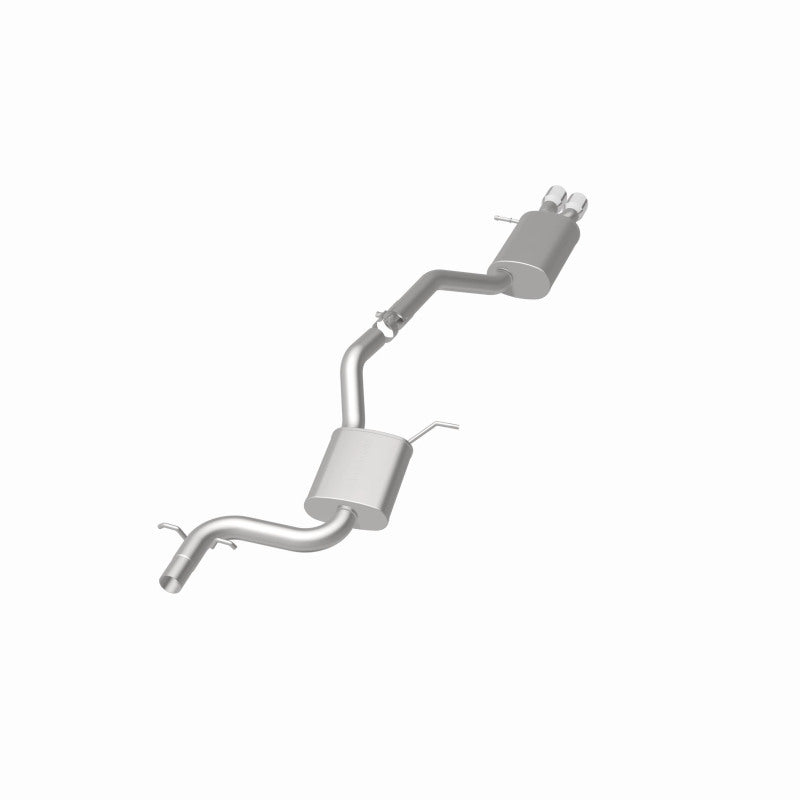 MagnaFlow 12 VW Jetta 2.0L Turbocharged Dual Straight D/S Rear Exit Stainless Cat Back Perf Exhaust - Black Ops Auto Works