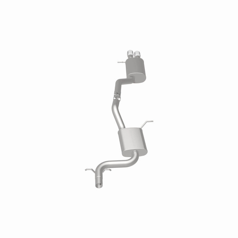 MagnaFlow 12 VW Jetta 2.0L Turbocharged Dual Straight D/S Rear Exit Stainless Cat Back Perf Exhaust - Black Ops Auto Works