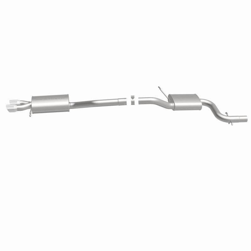 MagnaFlow 12 VW Jetta 2.0L Turbocharged Dual Straight D/S Rear Exit Stainless Cat Back Perf Exhaust - Black Ops Auto Works