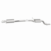 Load image into Gallery viewer, MagnaFlow 12 VW Jetta 2.0L Turbocharged Dual Straight D/S Rear Exit Stainless Cat Back Perf Exhaust - Black Ops Auto Works