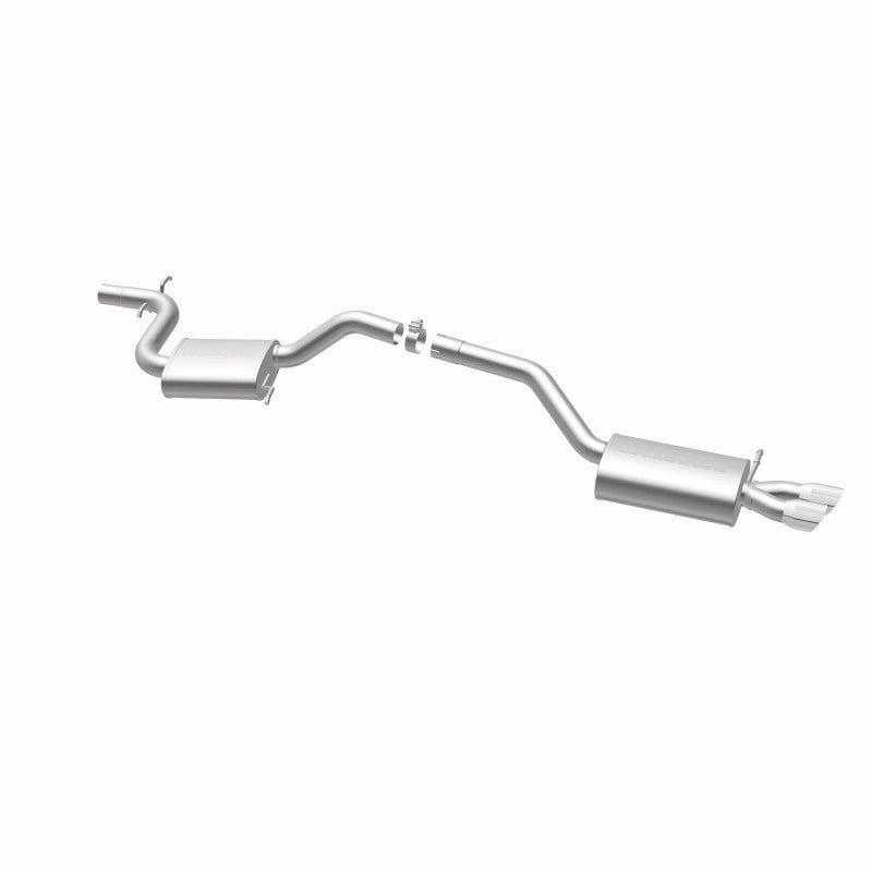MagnaFlow 12 VW Jetta 2.0L Turbocharged Dual Straight D/S Rear Exit Stainless Cat Back Perf Exhaust - Black Ops Auto Works