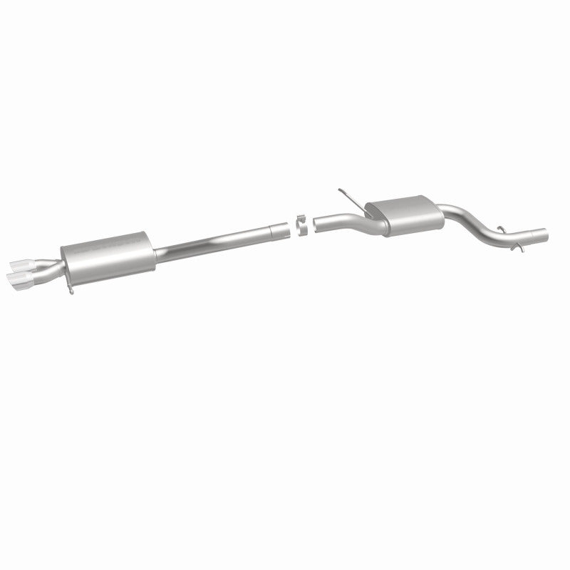 MagnaFlow 12 VW Jetta 2.0L Turbocharged Dual Straight D/S Rear Exit Stainless Cat Back Perf Exhaust - Black Ops Auto Works