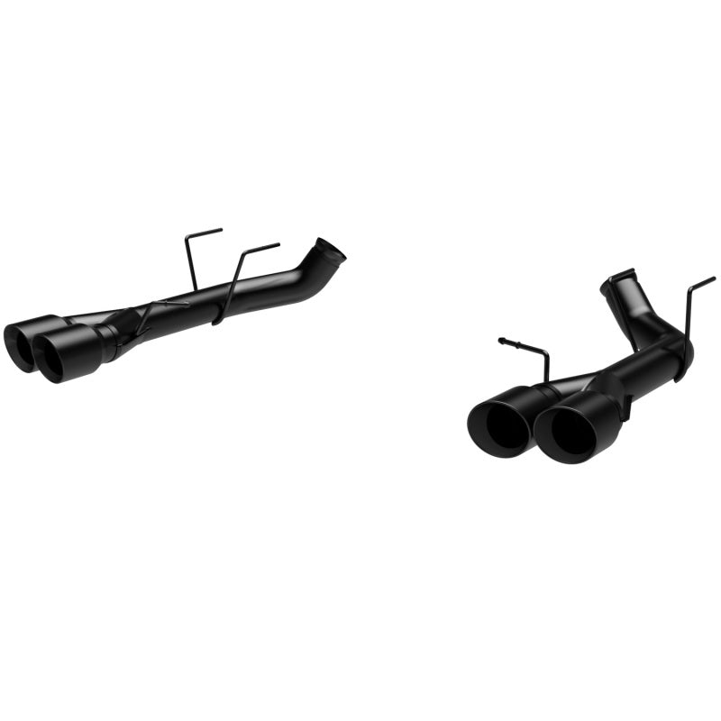 MagnaFlow 13 Ford Mustang Shelby GT500 V8 5.8L Quad Split Rear Exit Stainless Cat Back Perf Exhaust - Black Ops Auto Works