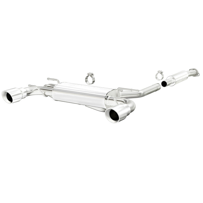 MagnaFlow 13 Scion FR-S / 13 Subaru BRZ Dual Split Rear Exit Stainless Cat Back Performance Exhaust - Black Ops Auto Works