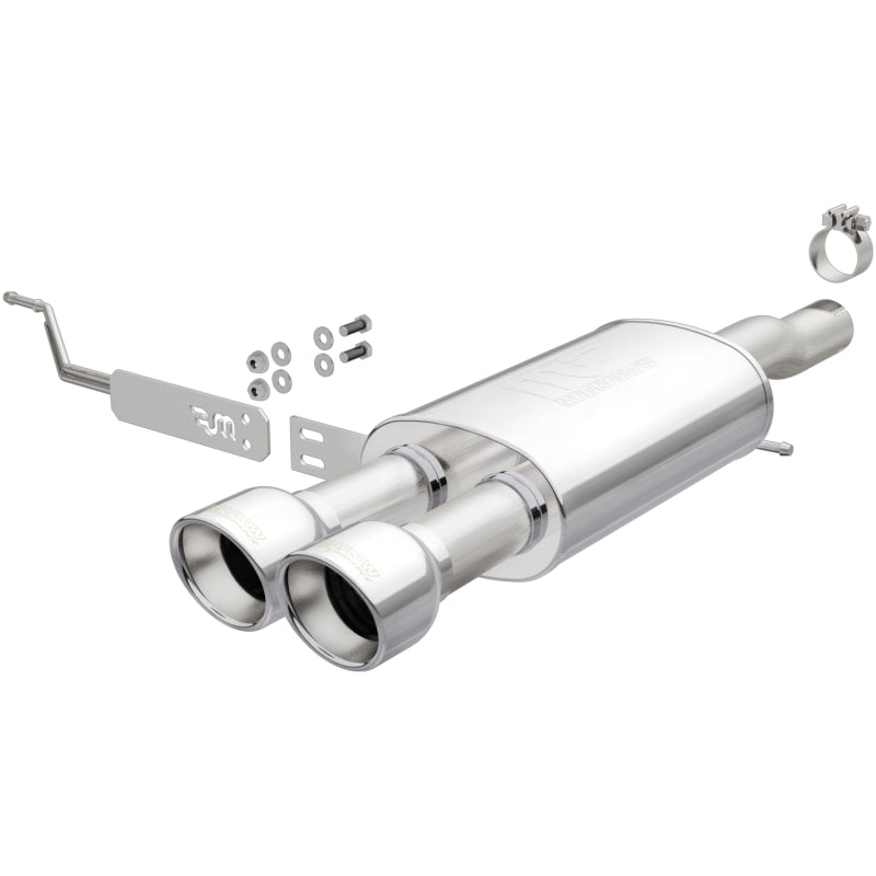 MagnaFlow 14-17 Mini Cooper L4 2.0L (Hatch Excl. 4-Door) 2.5in Pipe Dual-Tip Axle-Back Exhaust - Black Ops Auto Works