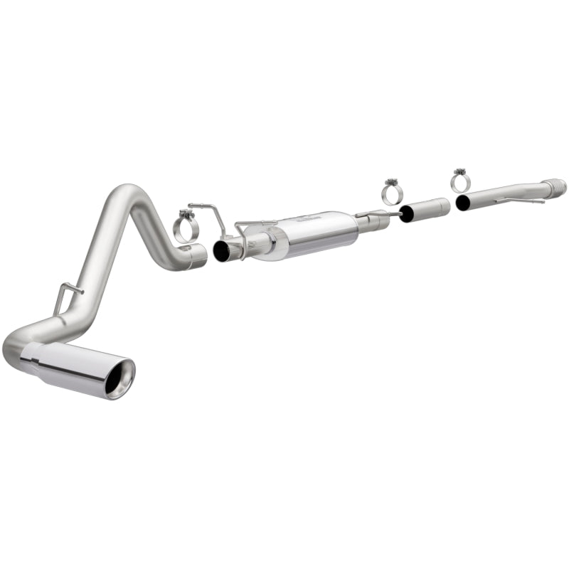 Magnaflow 14 Chevy Silverado V8 5.3L CC/EC Cab Single P/S Rear Exit Stainless Cat Back Perf Exhaust - Black Ops Auto Works