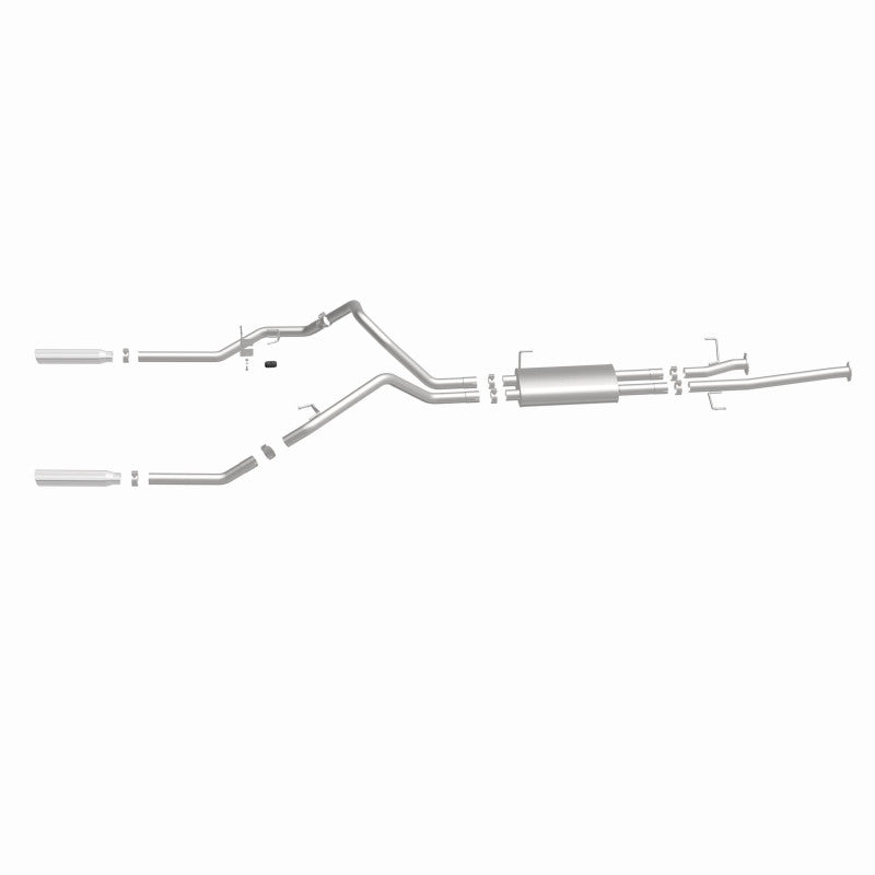 MagnaFlow 14 Toyota Tundra V8 4.6L/5.7L Stainless Cat Back Exhaust Dual Split Rear Exit - Black Ops Auto Works