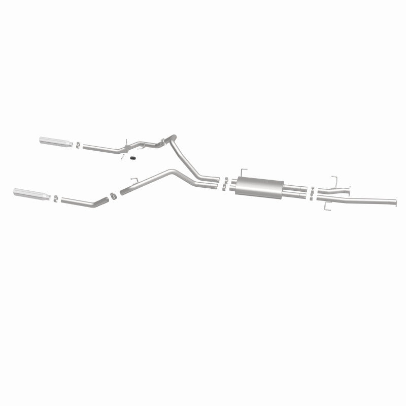 MagnaFlow 14 Toyota Tundra V8 4.6L/5.7L Stainless Cat Back Exhaust Dual Split Rear Exit - Black Ops Auto Works