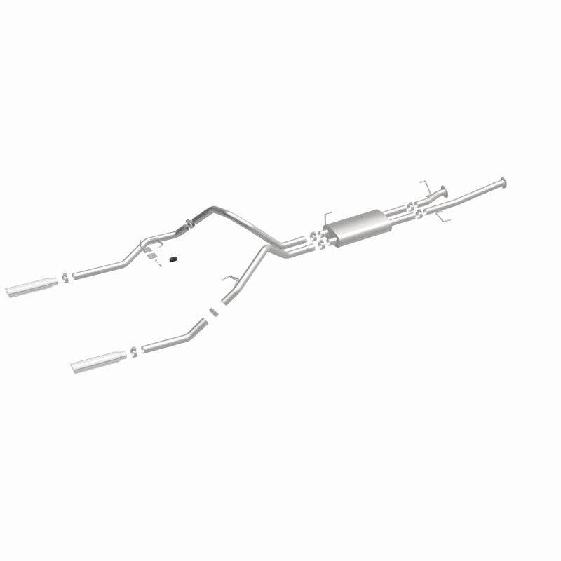 MagnaFlow 14 Toyota Tundra V8 4.6L/5.7L Stainless Cat Back Exhaust Dual Split Rear Exit - Black Ops Auto Works