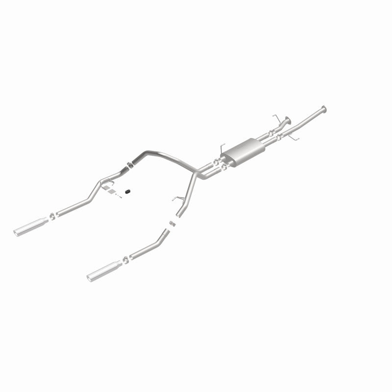 MagnaFlow 14 Toyota Tundra V8 4.6L/5.7L Stainless Cat Back Exhaust Dual Split Rear Exit - Black Ops Auto Works
