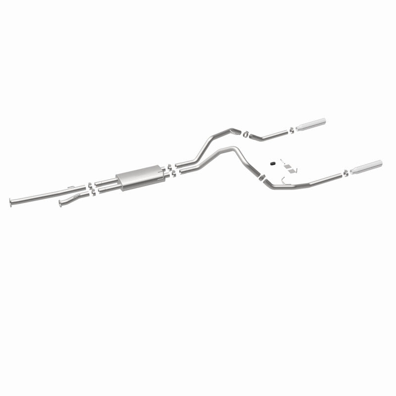 MagnaFlow 14 Toyota Tundra V8 4.6L/5.7L Stainless Cat Back Exhaust Dual Split Rear Exit - Black Ops Auto Works