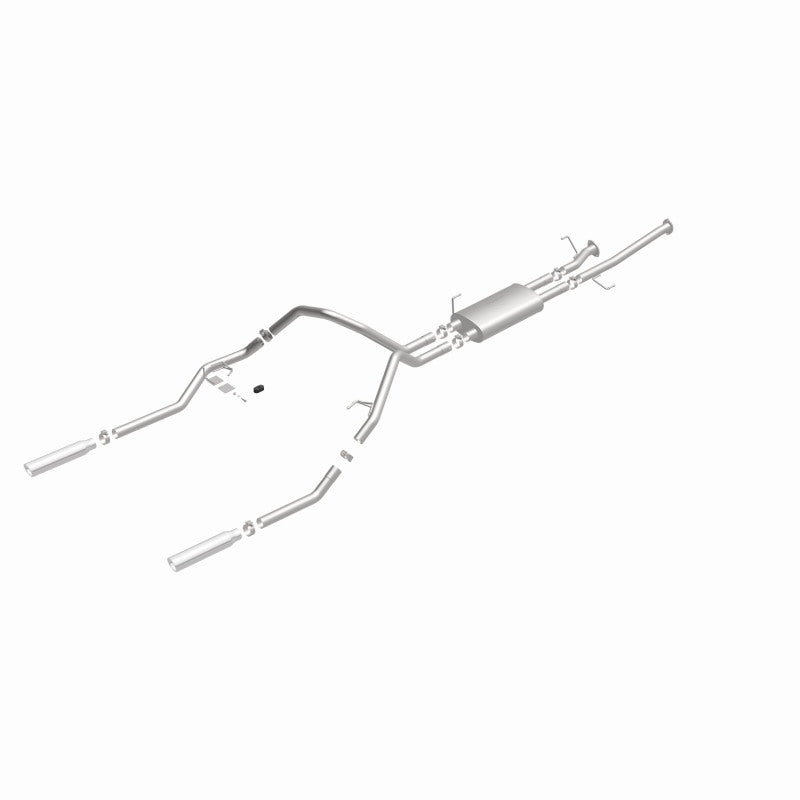 MagnaFlow 14 Toyota Tundra V8 4.6L/5.7L Stainless Cat Back Exhaust Dual Split Rear Exit - Black Ops Auto Works