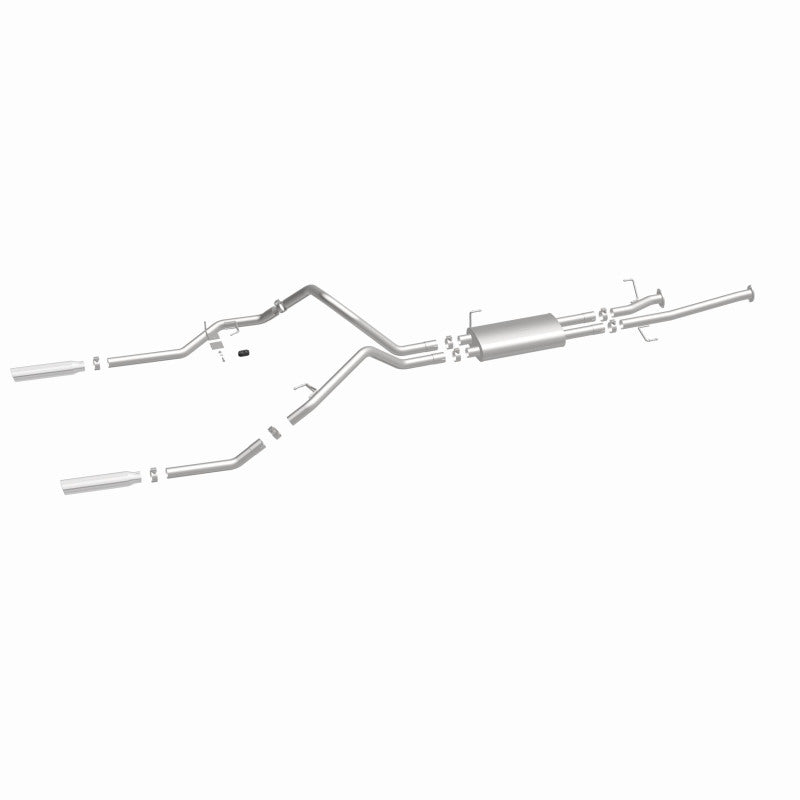 MagnaFlow 14 Toyota Tundra V8 4.6L/5.7L Stainless Cat Back Exhaust Dual Split Rear Exit - Black Ops Auto Works