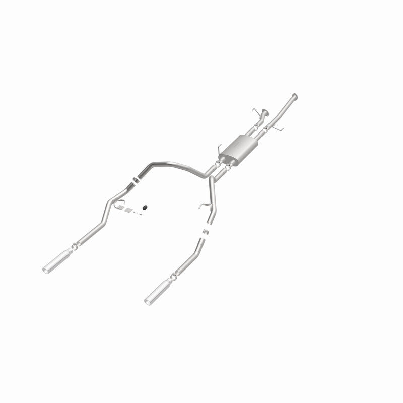 MagnaFlow 14 Toyota Tundra V8 4.6L/5.7L Stainless Cat Back Exhaust Dual Split Rear Exit - Black Ops Auto Works