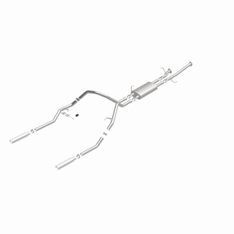 MagnaFlow 14 Toyota Tundra V8 4.6L/5.7L Stainless Cat Back Exhaust Dual Split Rear Exit - Black Ops Auto Works