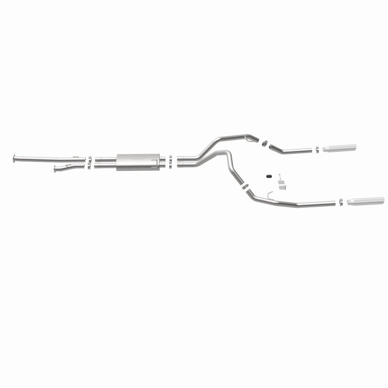 MagnaFlow 14 Toyota Tundra V8 4.6L/5.7L Stainless Cat Back Exhaust Dual Split Rear Exit - Black Ops Auto Works