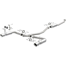 Load image into Gallery viewer, MagnaFlow 16-18 Honda Civic L4 2.0L Street Series Cat-Back Exhaust w/ Polished Tips - Black Ops Auto Works