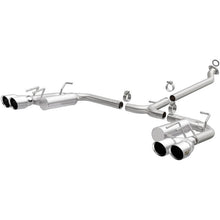Load image into Gallery viewer, MagnaFlow 18-19 Toyota Camry XSE 2.5L (FWD) Street Series Cat-Back Exhaust w/4in Polished Quad Tips - Black Ops Auto Works