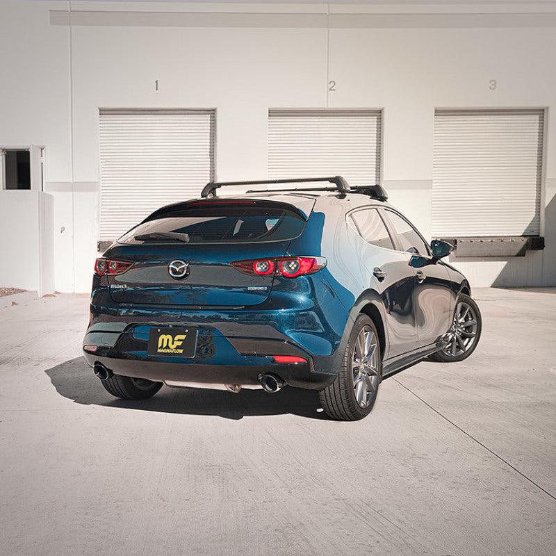 MagnaFlow 19-21 Mazda 3 2.5L 2.5in Pipe Dia Street Series Cat-Back Exhaust - Black Ops Auto Works