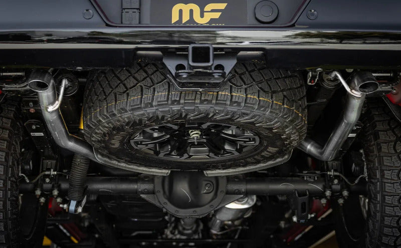 MagnaFlow 19-23 Chevy Silverado 1500 19-23 GMC Sierra 1500 Overland Cat-Back Exhaust - Black Ops Auto Works