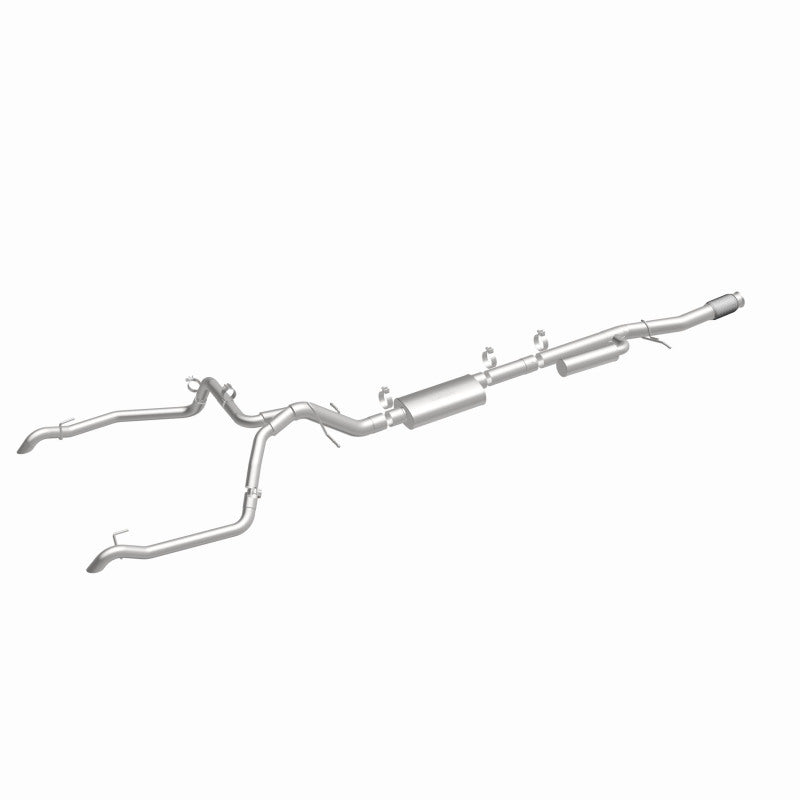 MagnaFlow 19-23 Chevy Silverado 1500 19-23 GMC Sierra 1500 Overland Cat-Back Exhaust - Black Ops Auto Works