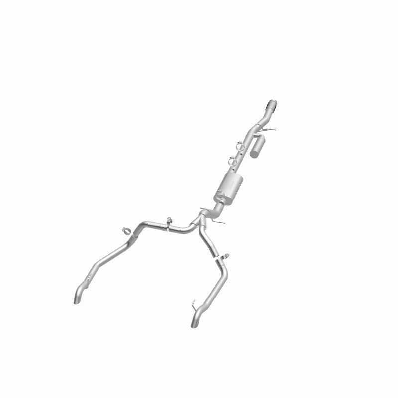 MagnaFlow 19-23 Chevy Silverado 1500 19-23 GMC Sierra 1500 Overland Cat-Back Exhaust - Black Ops Auto Works