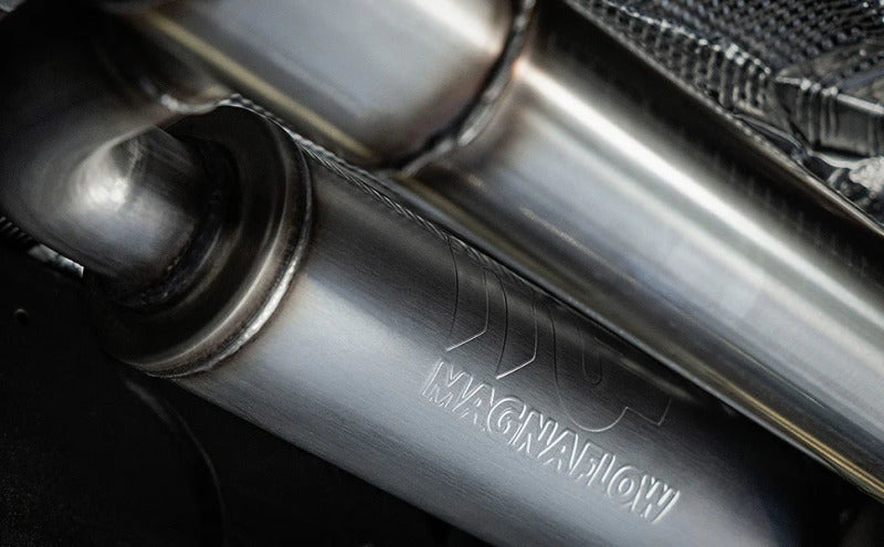 MagnaFlow 19-23 Chevy Silverado 1500 19-23 GMC Sierra 1500 Overland Cat-Back Exhaust - Black Ops Auto Works