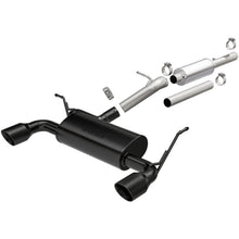 Load image into Gallery viewer, MagnaFlow 2018+ Jeep Wrangler 3.6L 409 SS Dual Split Rear Exit Black Tips Cat-Back Exhaust - Black Ops Auto Works