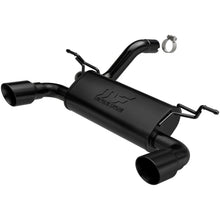 Load image into Gallery viewer, MagnaFlow 2018+ Jeep Wrangler 3.6L Dual Black Tip Axle-Back Exhaust - Black Ops Auto Works