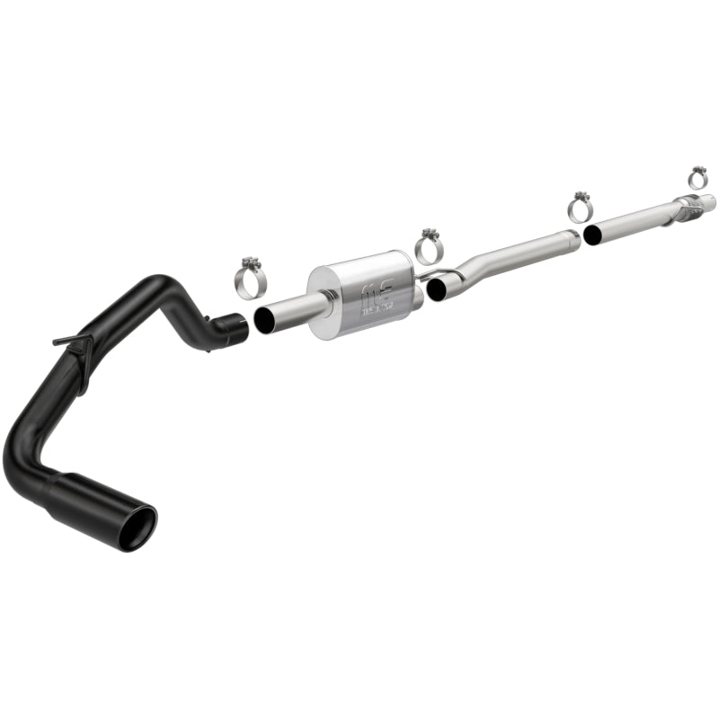 MagnaFlow 2019 Ford Ranger 2.3L Black Coated Stainless Steel Cat-Back Exhaust - Black Ops Auto Works