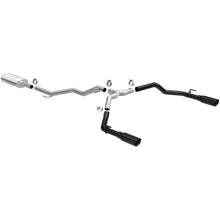 Load image into Gallery viewer, MagnaFlow 2020 Jeep Gladiator 3in Street Series Dual Split Exit SS Cat-Back Exhaust w/Black Tips - Black Ops Auto Works