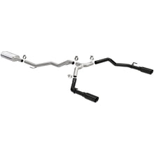 Load image into Gallery viewer, MagnaFlow 2020 Jeep Gladiator 3in Street Series Dual Split Exit SS Cat-Back Exhaust w/Black Tips - Black Ops Auto Works