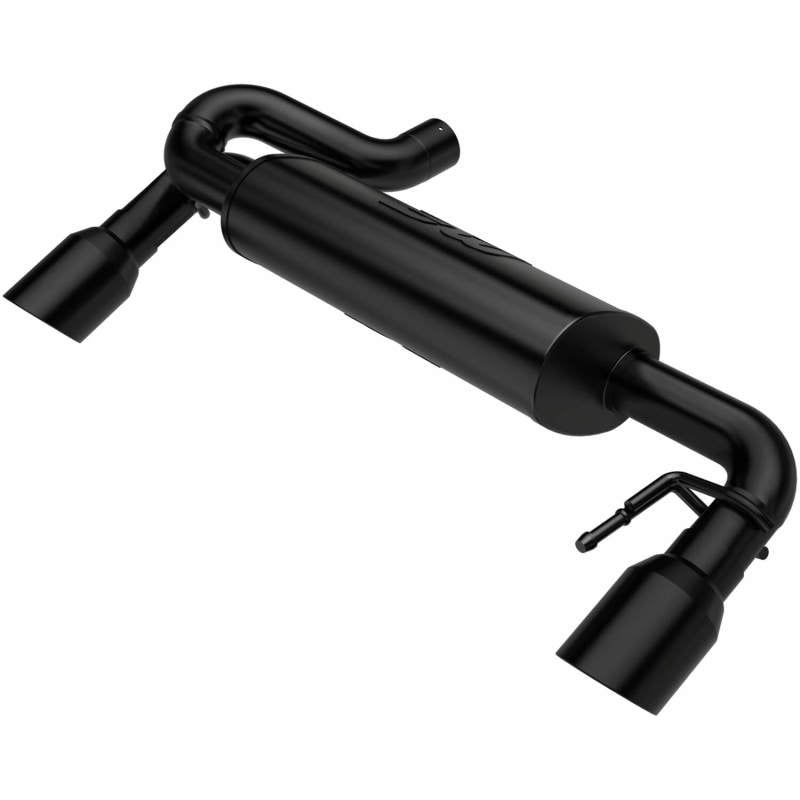 MagnaFlow 2021 Ford Bronco Street Series Axle-Back Exhaust w/ Dual Split Rear Style Exit- Black Tips - Black Ops Auto Works