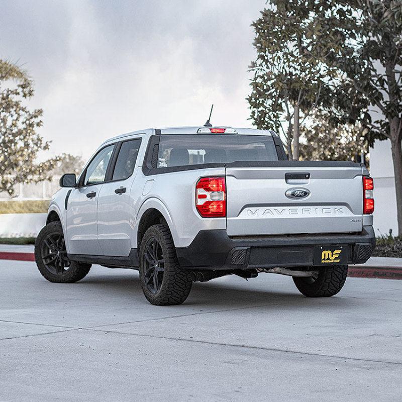 MagnaFlow 2022 Ford Maverick Street Series SS Cat-Back Exhaust 2.5in Tubing- Black Tip - Black Ops Auto Works