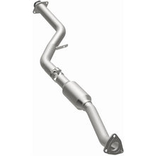 Load image into Gallery viewer, MagnaFlow 21-217 rear underbody catalytic converter alternate angled view